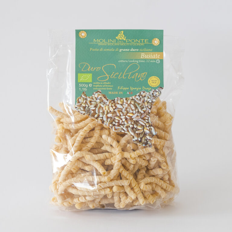Håndlavet Økologisk pasta af semulje