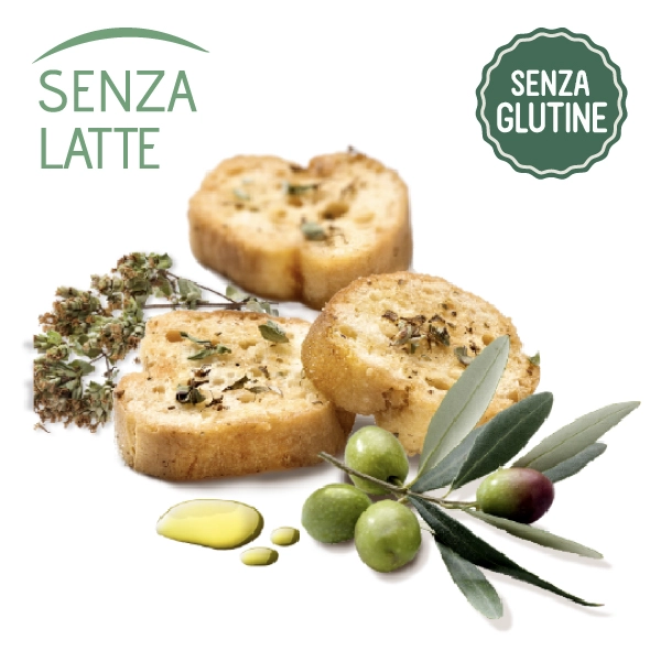 SIKANI - smagen af sicilien - glutenfri crostini med oregan fra Sicilien/Italien