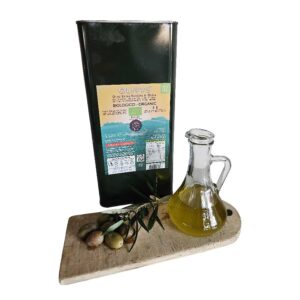 Ufiltreret økologisk jomfru olivenolie