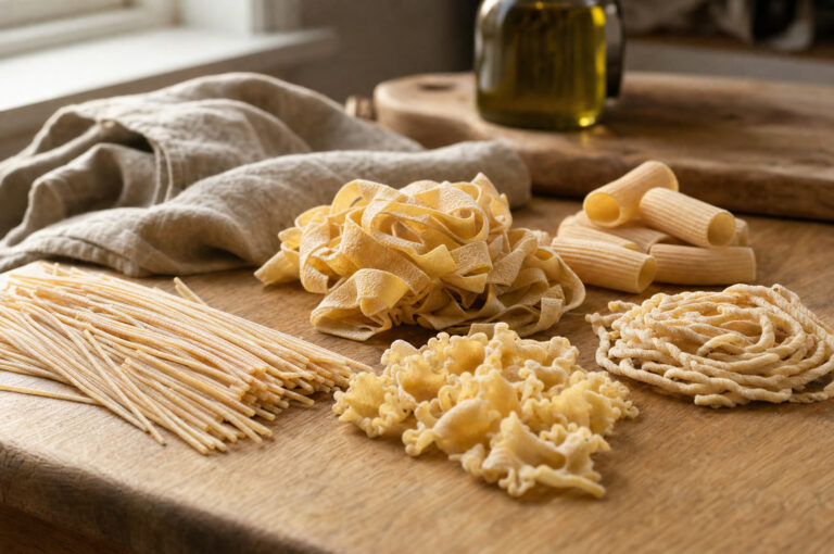 Hvilken pastatype til hvilken sauce? Guide til gigli, gemelli, tortiglioni, spaghetti og tagliatelle