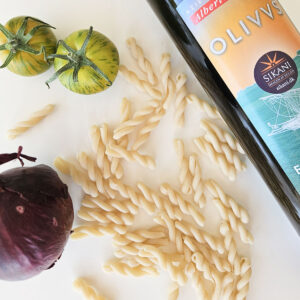 Gemelli pasta – bronzetrukket og langtidstørret